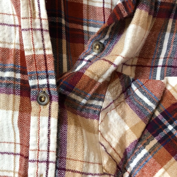NWOT Fall flannel! Never worn! - Picture 3 of 3